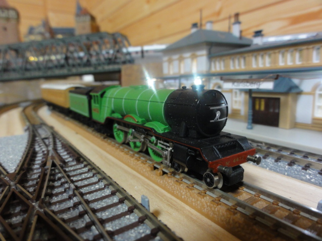 イギリス蒸気機関車 フライングスコッツマンlner Nゲージ 夢の特別列車 999 オリエントエクスプレス 鉄道模型